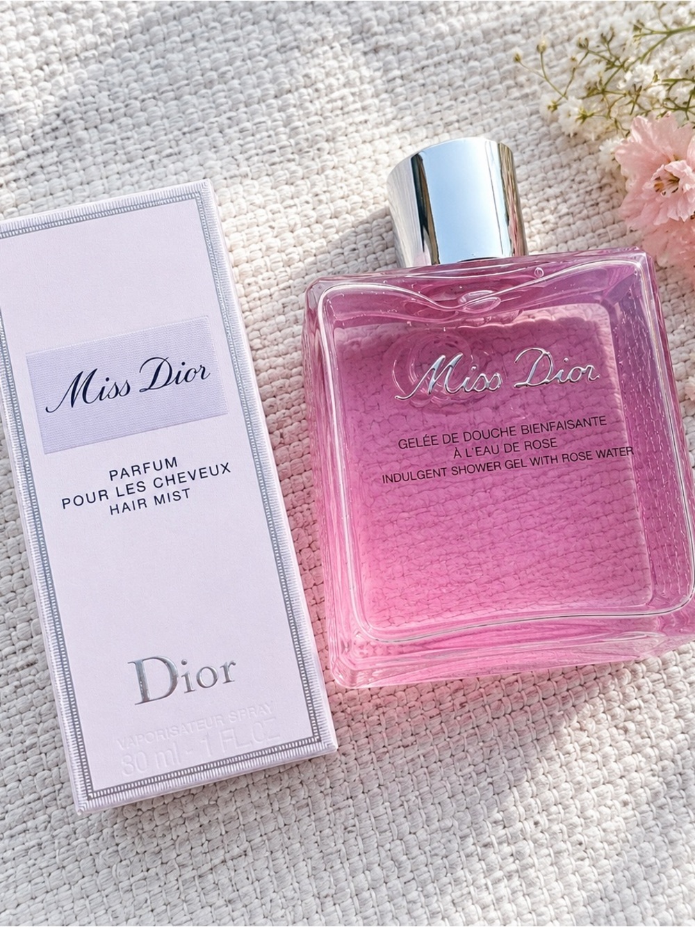 Christian Dior Miss Dior Hair Mist & Shower Gel Bundle